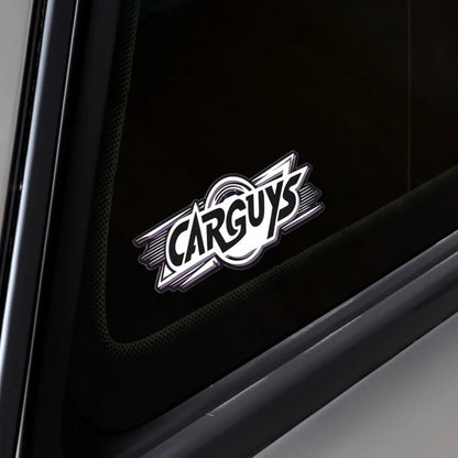 Stickers Carguys collés sur voiture – personnalisation auto