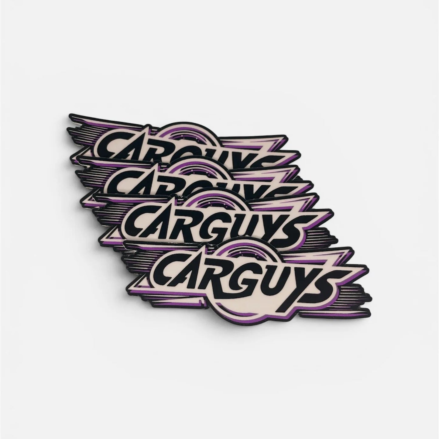 Stickers Carguys x4 – détail impression haute qualité
